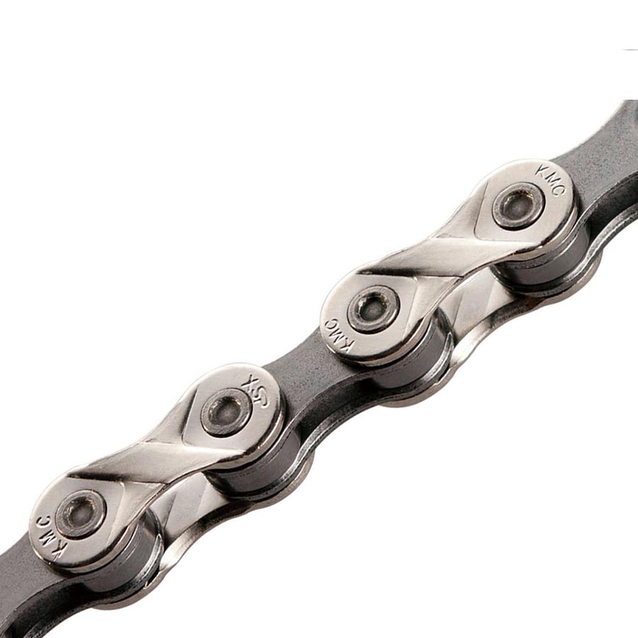 KMC, X8 NP/GY, Chain, 6/7/8 Speed, 116 Links, Silver