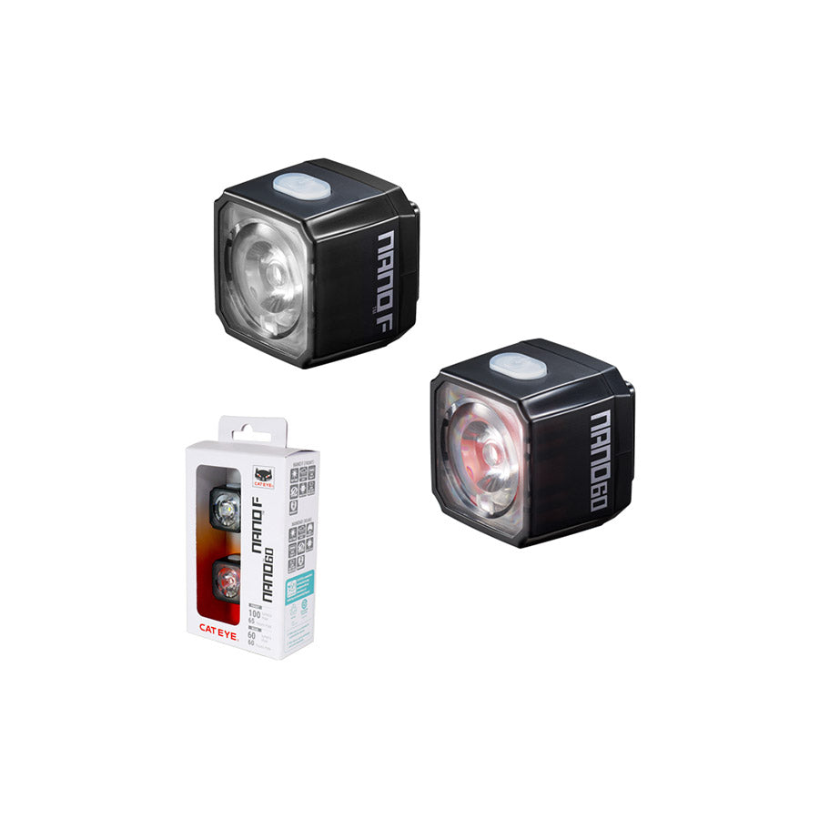 CatEye, Nano, Light, Set, Black, Set