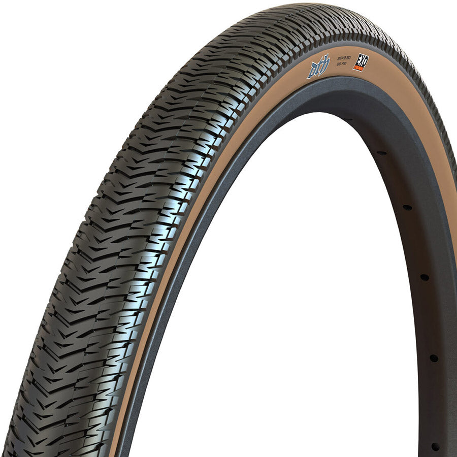 Maxxis, DTH, Tire, 26''x2.30, Wire, Clincher, Single, 60TPI, Black