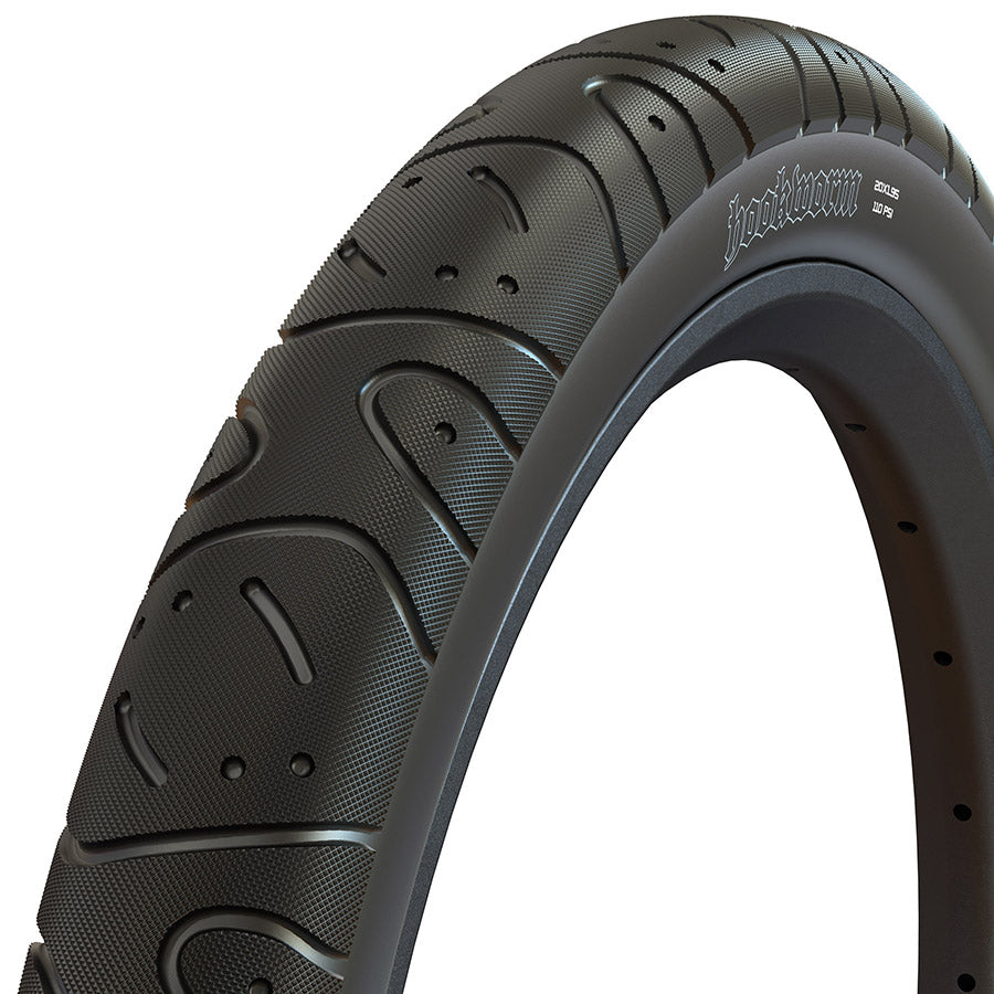 Maxxis, Hookworm, Tire, 20''x1.95, Wire, Clincher, Single, 60TPI, Black
