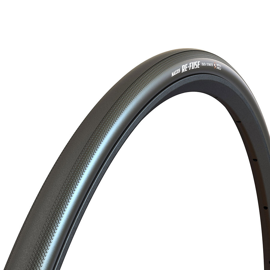 Maxxis, Re-Fuse, Tire, 700x32C, Folding, Tubeless Ready, Dual, MaxxShield, 60TPI, Black
