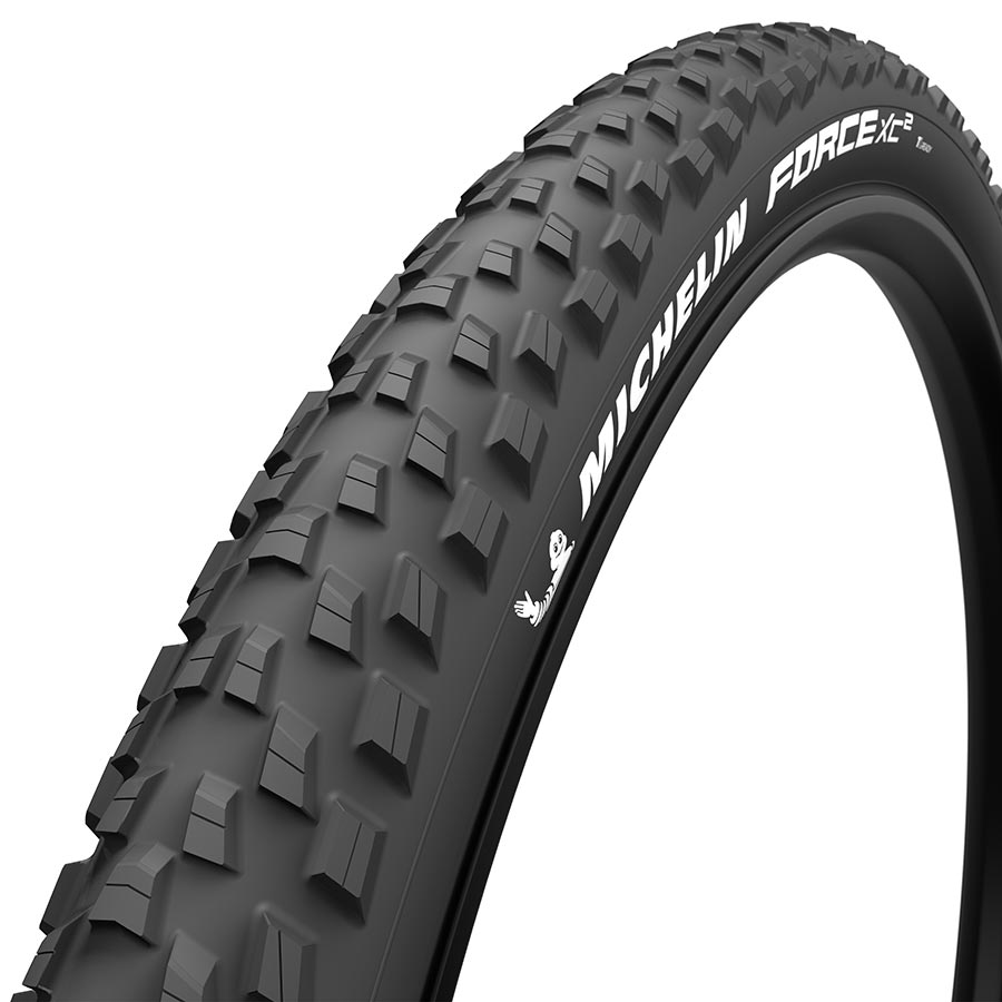 Michelin, Force XC2 Performance, Mountain Tire, 29''x2.10, Folding, Tubeless Ready, GUM-X, HDPROTECTION, 3x60TPI, Black