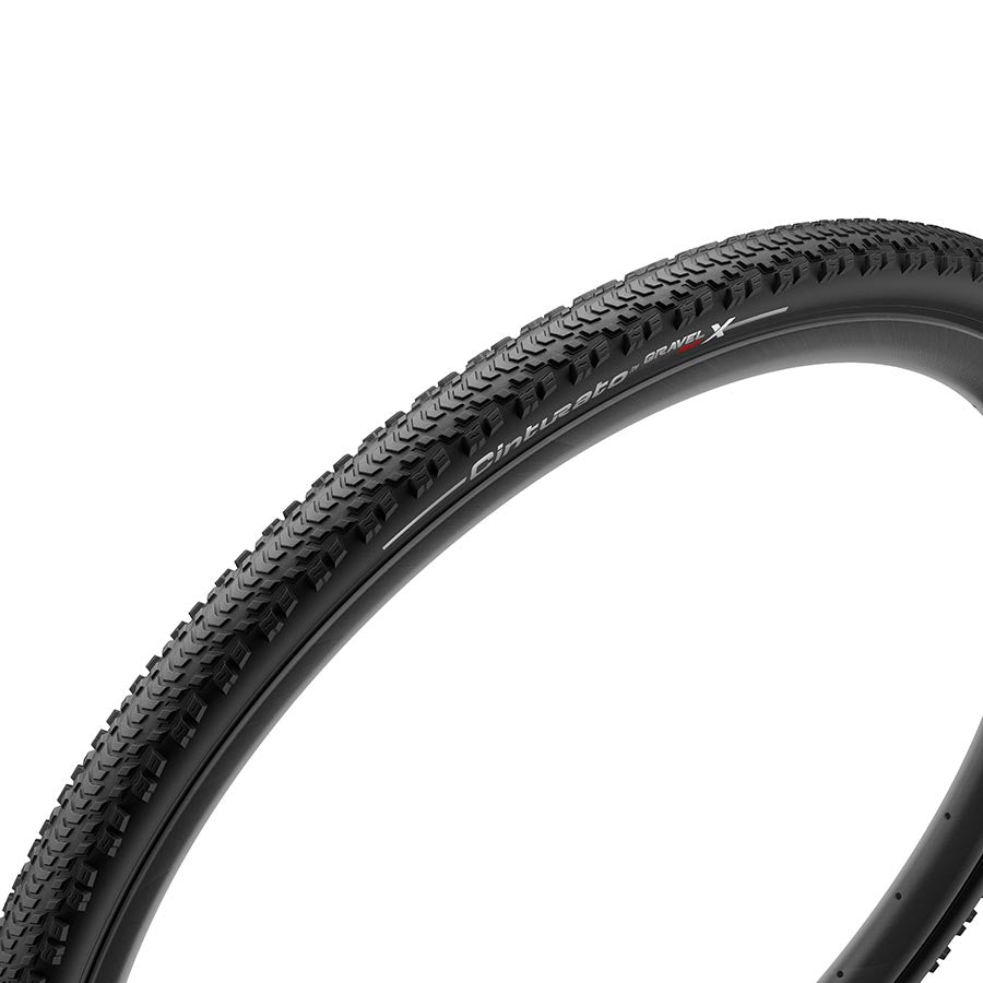 Pirelli, Cinturato Gravel RC X, Gravel Tire, 700x40C, Folding, Tubeless Ready, SpeedGrip, TechWALL, 60TPI, Black