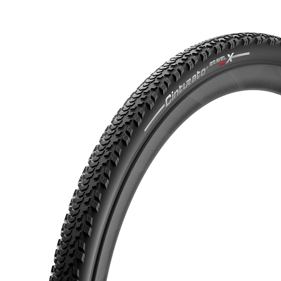 Pirelli, Cinturato Gravel RC X, Gravel Tire, 700x40C, Folding, Tubeless Ready, SpeedGrip, TechWALL, 60TPI, Black