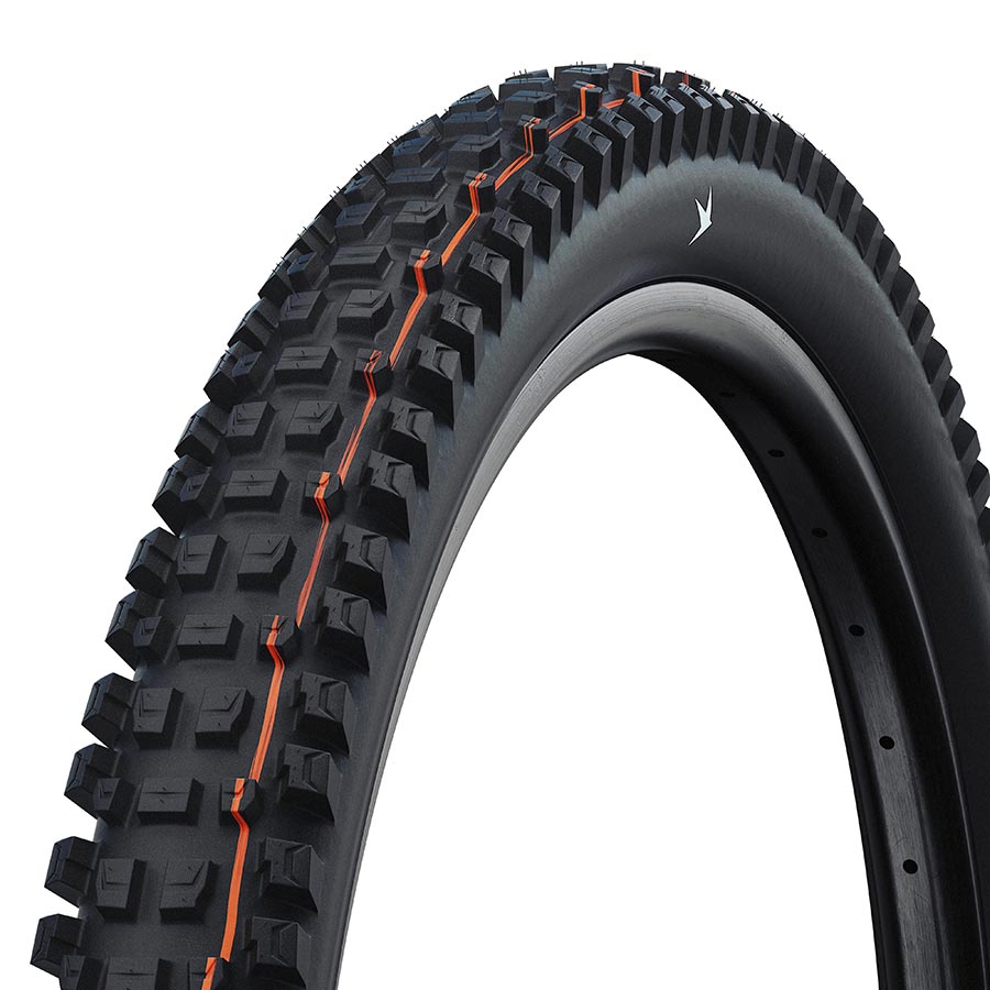Schwalbe, Albert Gravity Pro, Mountain Tire, 27.5''x2.50, Folding, Tubeless Ready, Addix Soft, Gravity Pro - Radial, 67TPI, Black