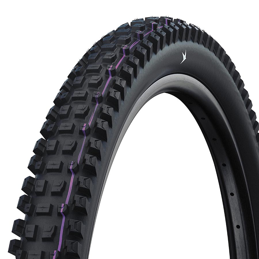 Schwalbe, Albert Gravity Pro, Mountain Tire, 27.5''x2.50, Folding, Tubeless Ready, Addix Soft, Gravity Pro - Radial, 67TPI, Black