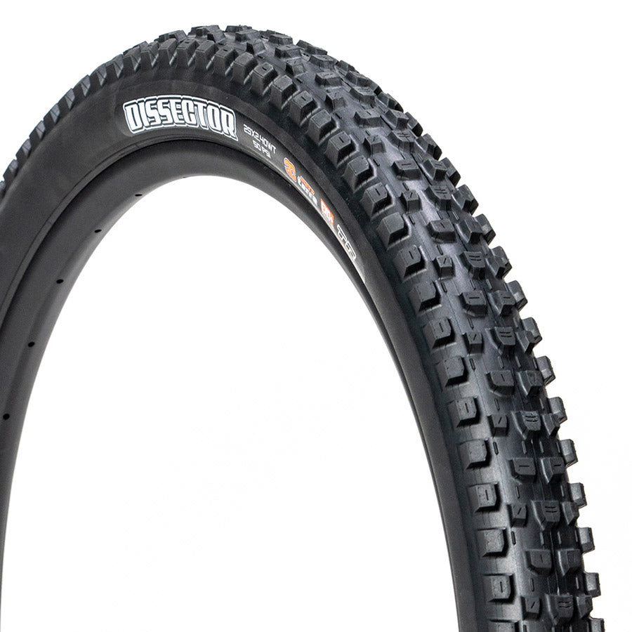 Maxxis, Dissector II, Mountain Tire, 29''x2.40, Folding, Tubeless Ready, MaxxTerra, EXO+, 60, Black