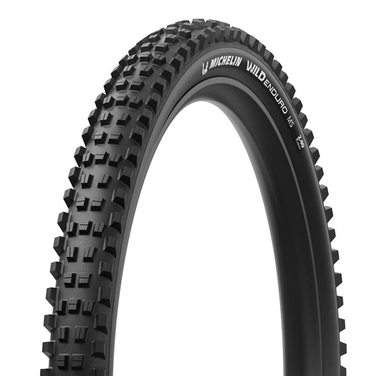 Michelin, WILD ENDURO MS PERF. LINE, Mountain Tire, 27.5x2.40, Folding, Tubeless Ready, MAGI-X, GUM-X, 2x33, Black