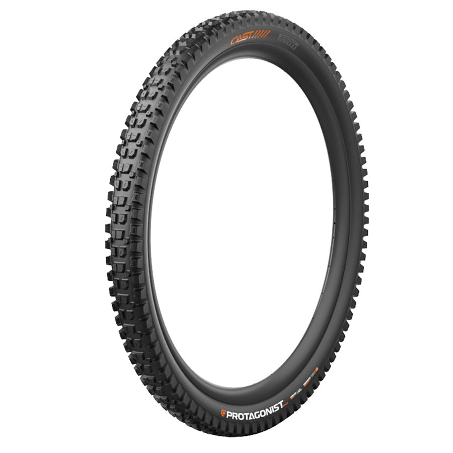 Pirelli, CAST Protagonist, Mountain Tire, 29''x2.40, Folding, Tubeless Ready, SmartEVO DH, DualWall, 120, Black