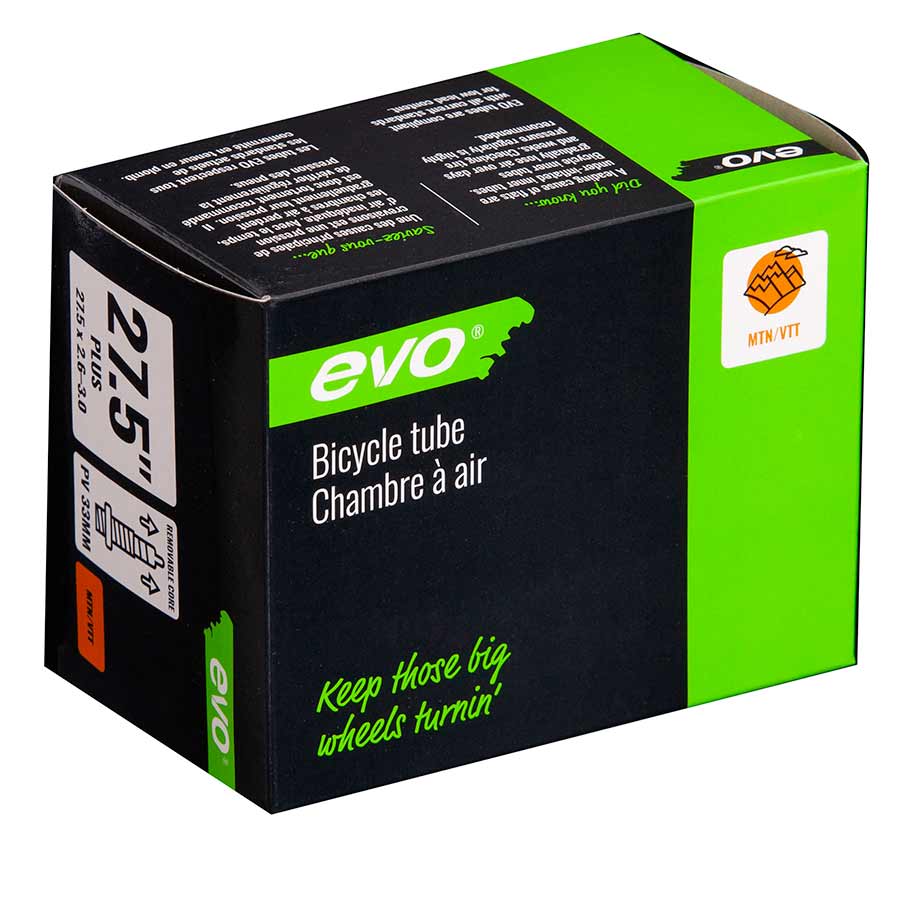 EVO, Presta, Tube, Length: 48mm, 26'', 3.50-5.00