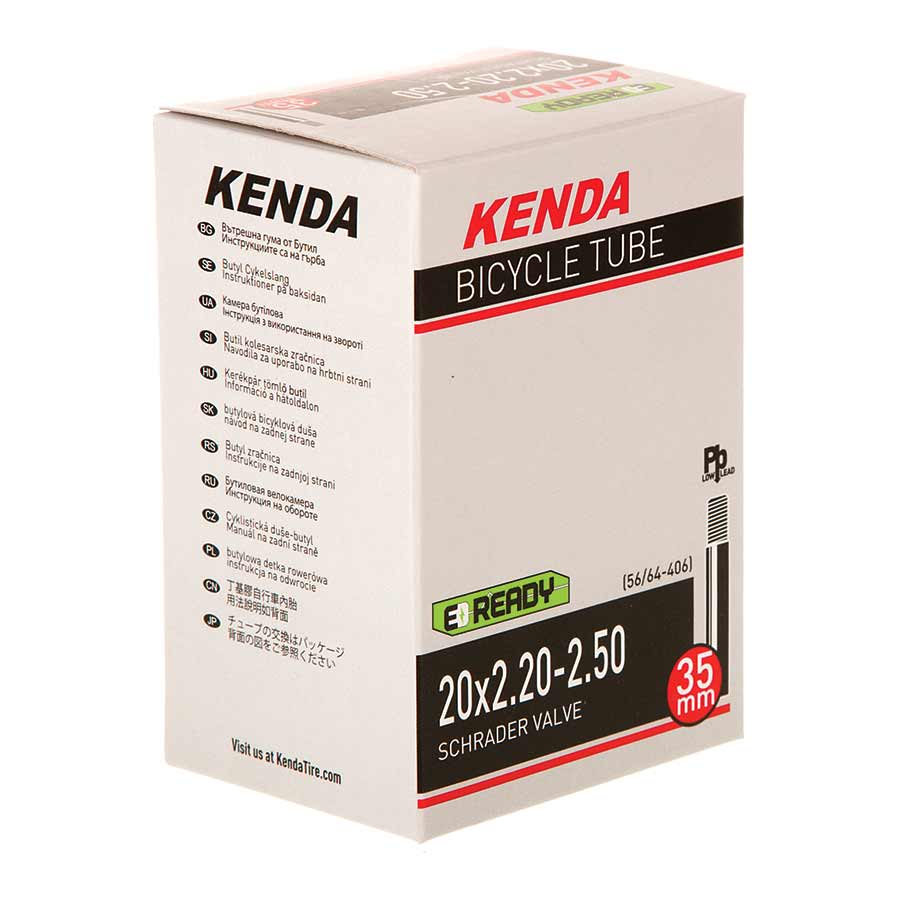 Kenda, Schrader, Tube, Schrader, Length: 35mm, 20'', 2.20-2.50