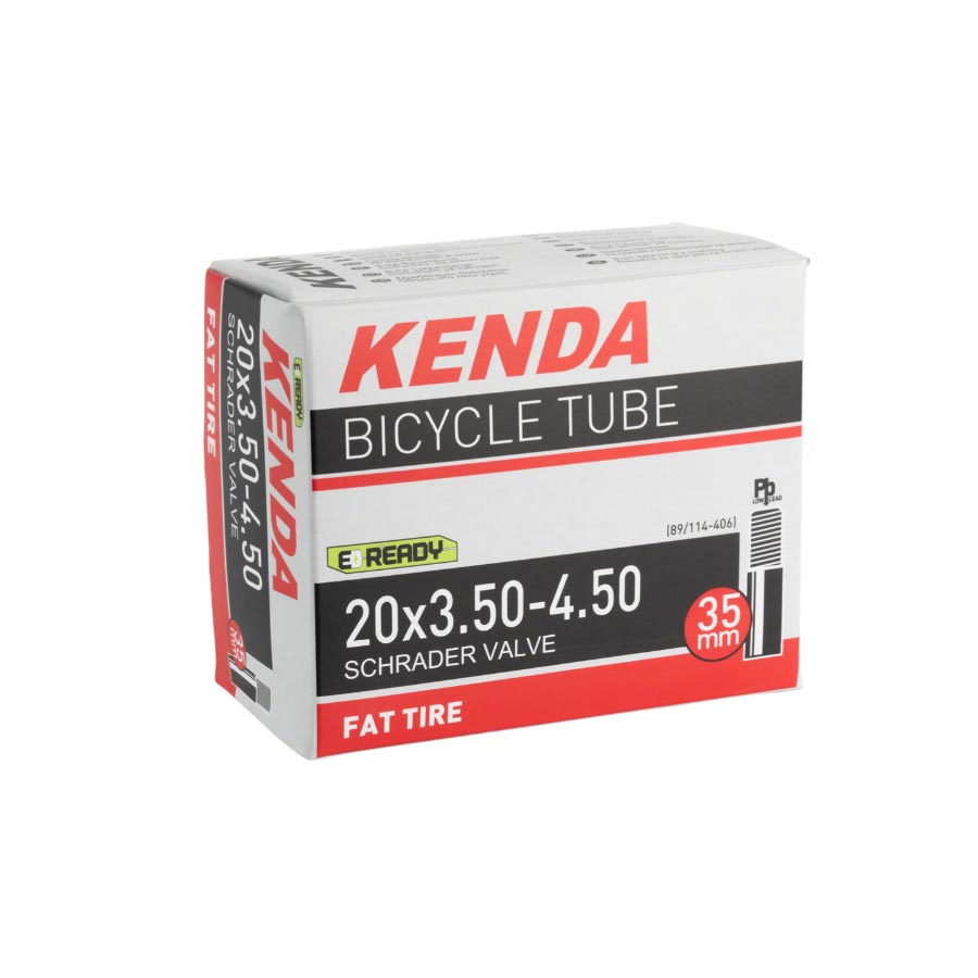 Kenda, Schrader, Tube, Schrader, Length: 35mm, 20'', 2.20-2.50