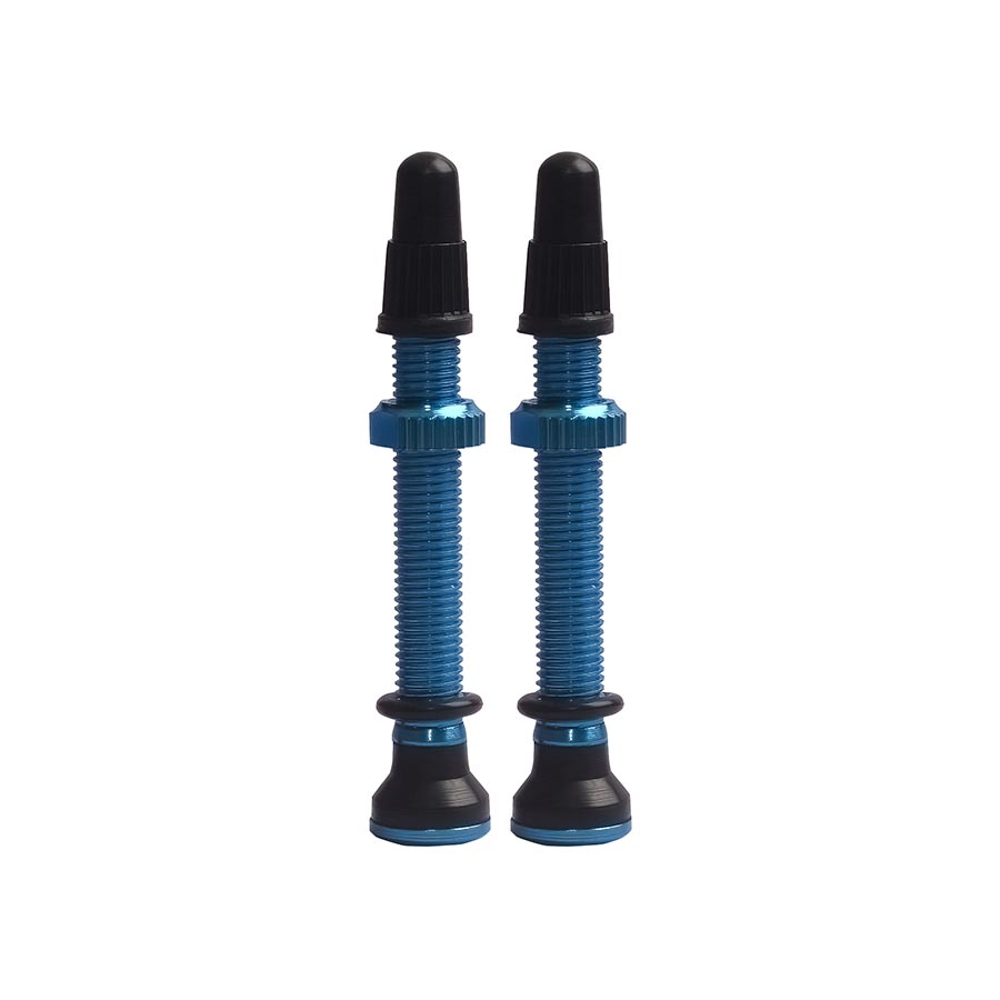 EVO, Tubeless Valves, Tubeless Valve, Presta, 44mm, Orange, Pair