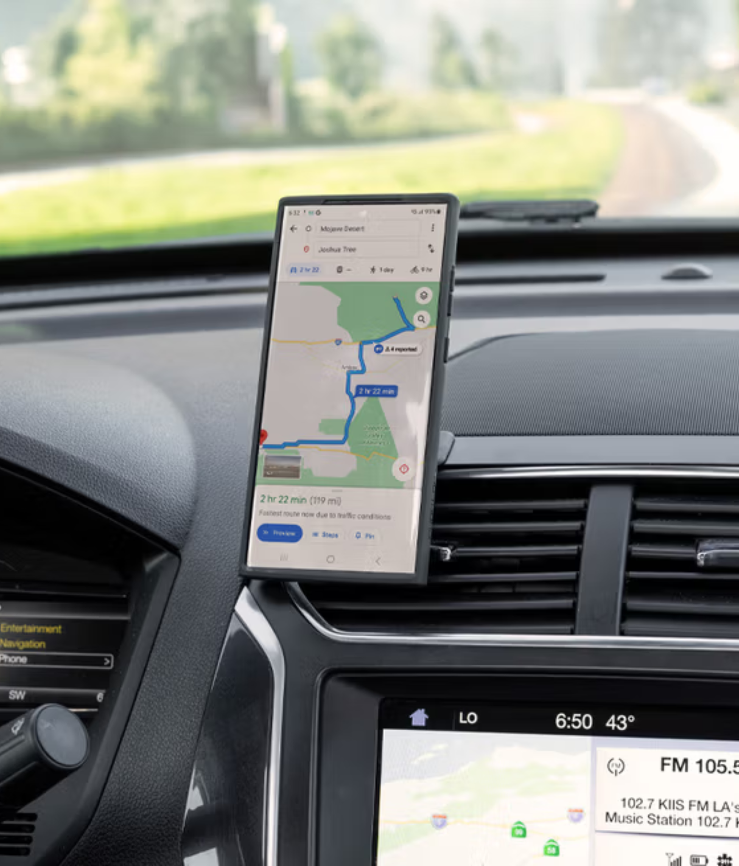 Quad Lock Adhesive Dash / Console Car Mount