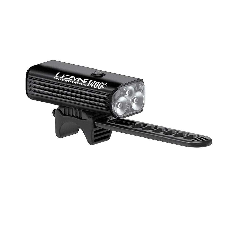 Lezyne, Macro Drive 1400+ Loaded, Light, Front, Black