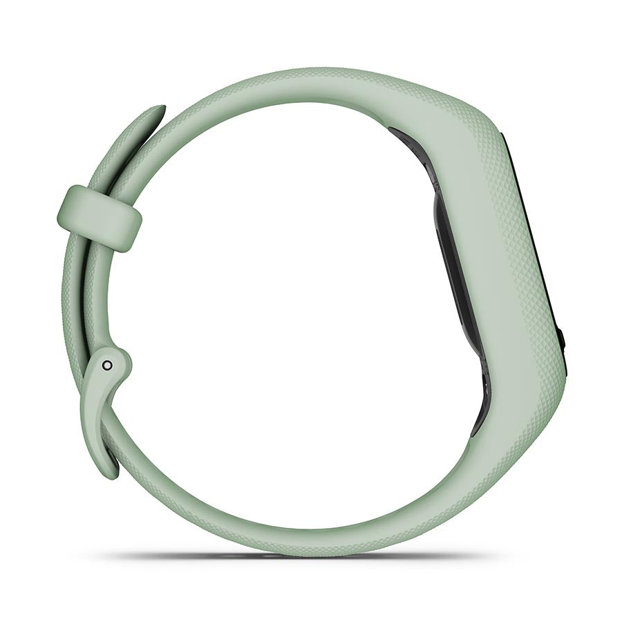 Garmin, vivosmart 5 S/M, Watch, Watch Color: Black, Wristband: Cool Mint - Silicone