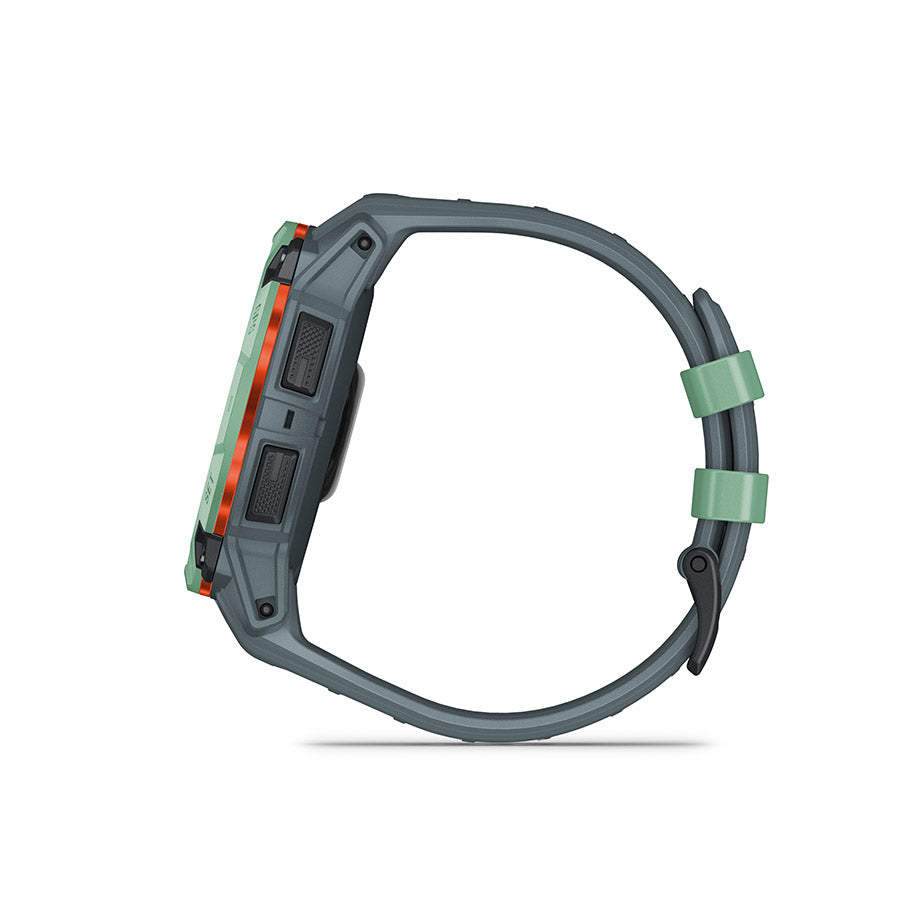 Garmin, Instinct 3 50mm AMOLED, Watch, Watch Color: Neo Tropic, Wristband: Twilight - Silicone