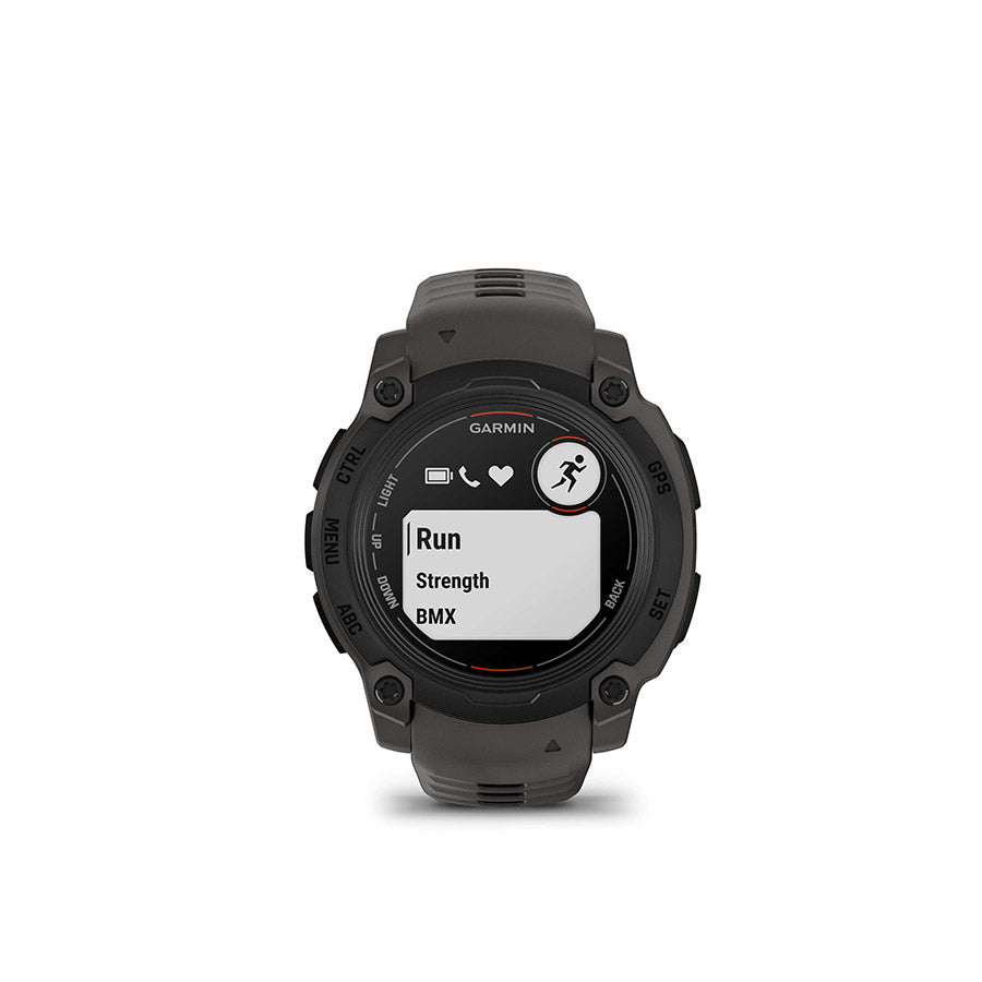 Garmin, Instinct E 40mm, Watch, Watch Color: Electric Lime, Wristband: Twilight - Silicone