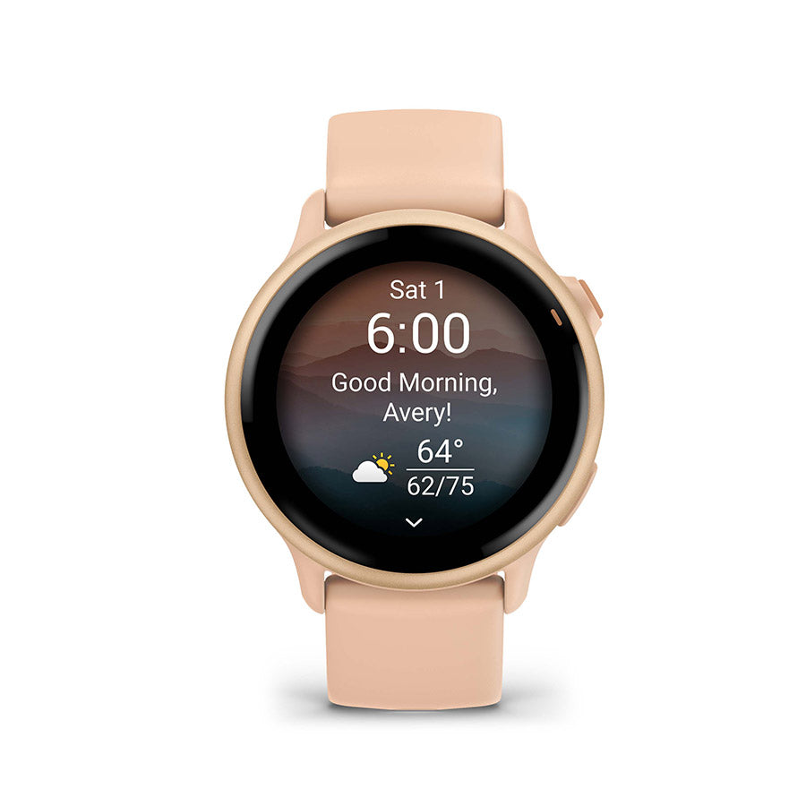Garmin, vivoactive 6, Watch, Watch Color: Slate, Wristband: Black - Silicone