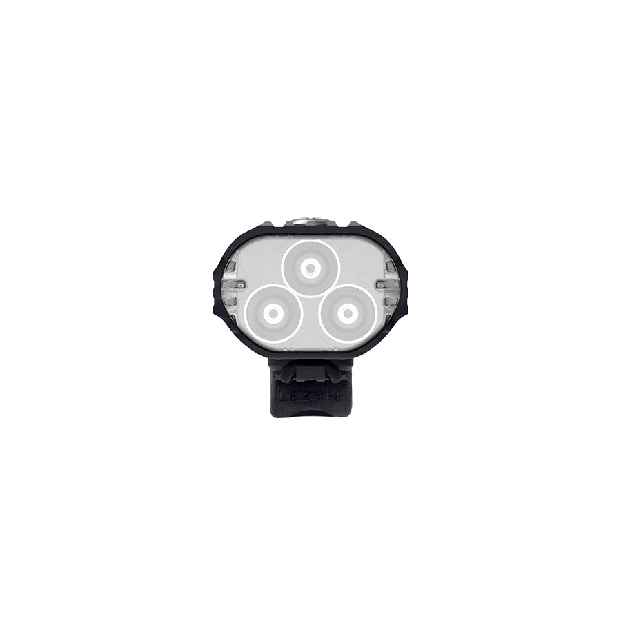 Lezyne, REACT DRIVE FRONT, Light, Front, Black
