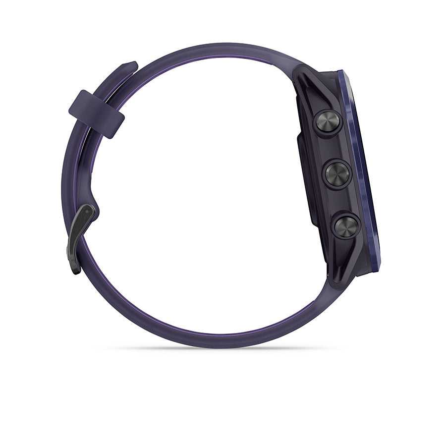 Garmin, Forerunner 570 47mm, Watch, Watch Color: Slate Grey, Wristband: Translucent Black/Black - Silicone