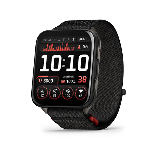 Garmin, Venu X1, Watch, Watch Color: Black, Wristband: Black - Nylon