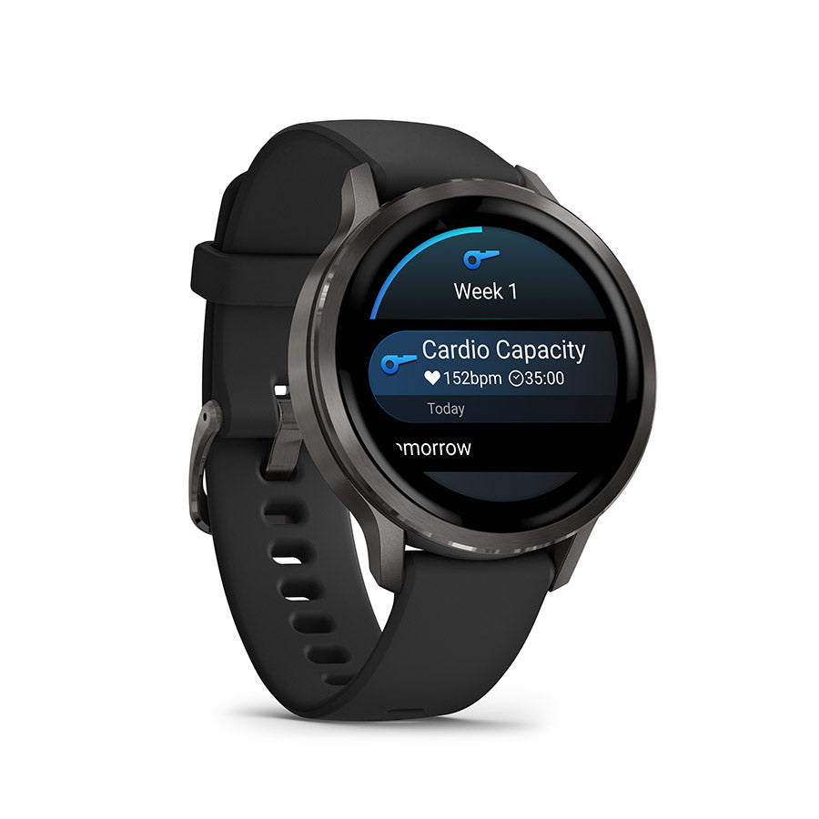 Garmin, Venu 4 41mm, Watch, Watch Color: Lunar Gold, Wristband: Bone - Silicone