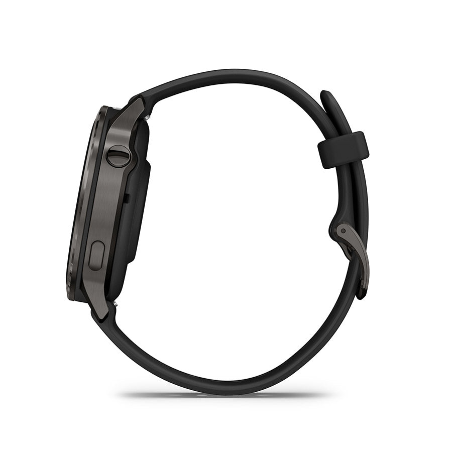 Garmin, Venu 4 41mm, Watch, Watch Color: Lunar Gold, Wristband: Bone - Silicone
