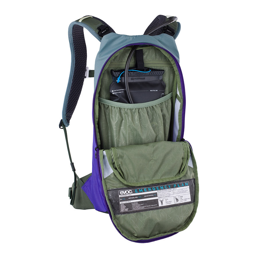 EVOC, Stage 6 + 2L Bladder, Hydration Bag, Volume: 6L, Bladder: Included (2L), Black