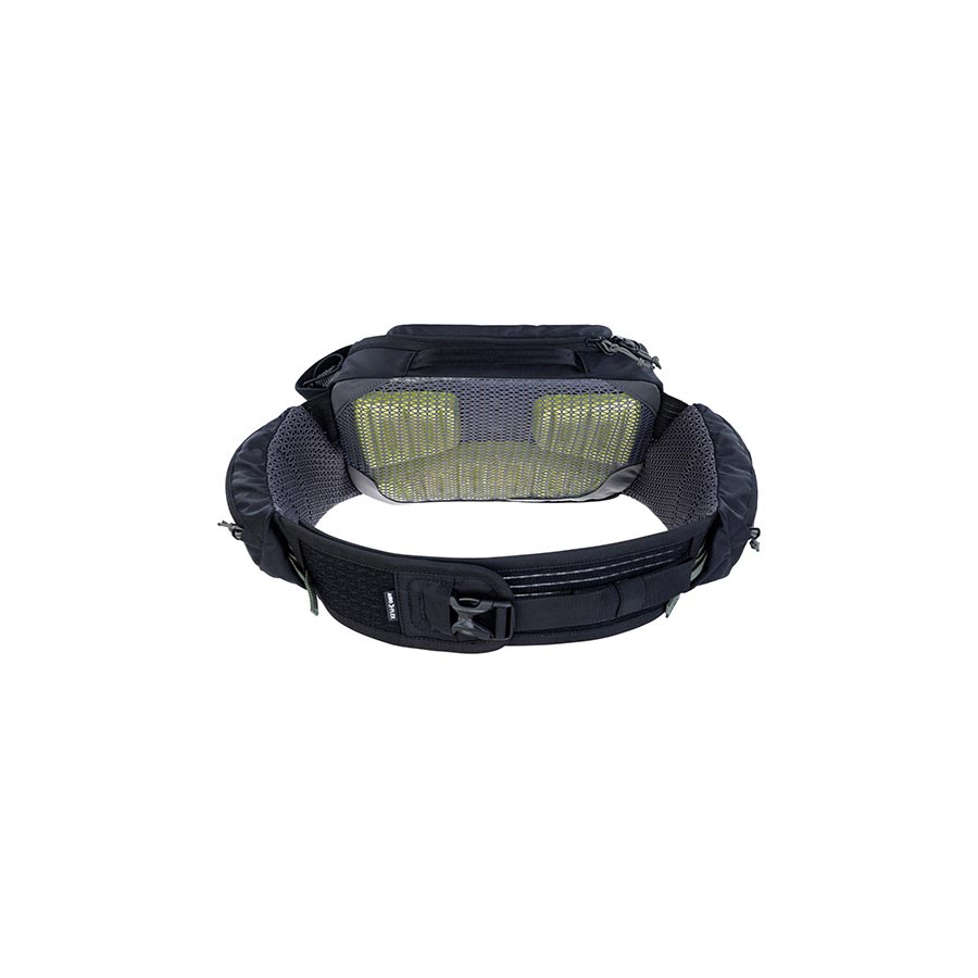 EVOC, Hip Pack Pro 3 +1.5L Bladder, Hip Pack, 3L, Included (1.5L), Black