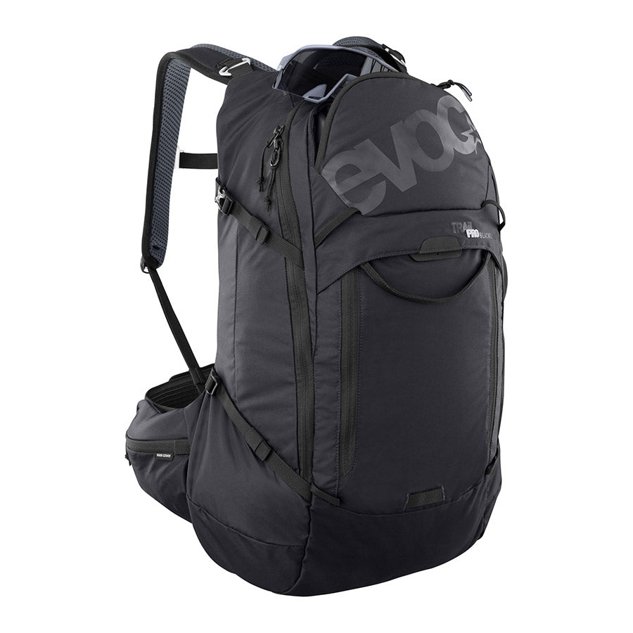 EVOC, Trail Pro Blackline 26, Protector backpack, 26L, Black, SM