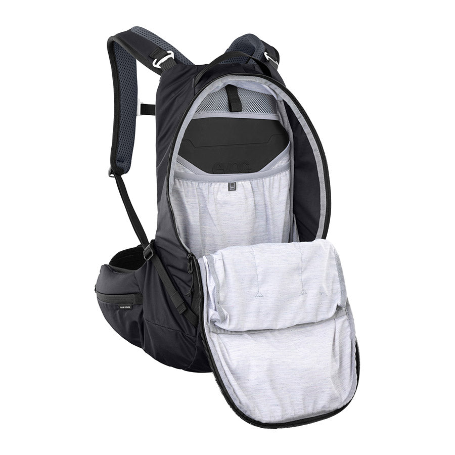 EVOC, Trail Pro Blackline 16, Protector backpack, 16L, Black, SM