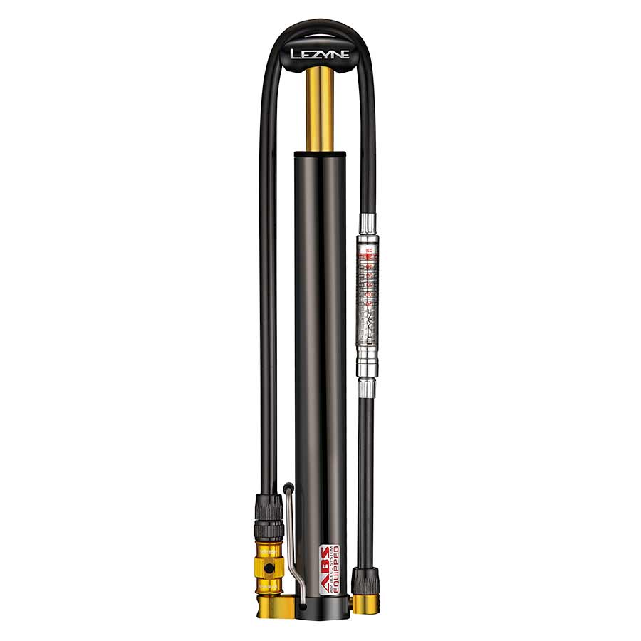 Lezyne, Micro Floor Drive HV, Pump, 90psi, Silver, No Gauge