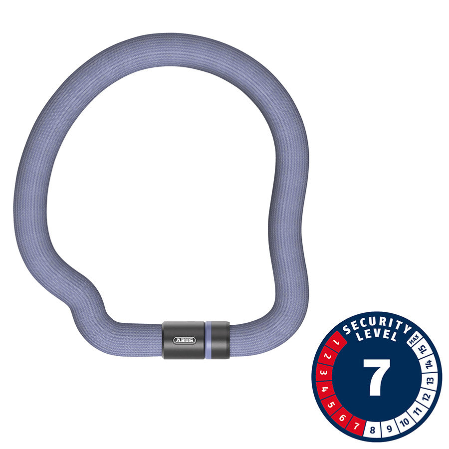 Abus, Goose 6206K, Chain Lock, Key, 6mm, 110cm, 3.6', Black