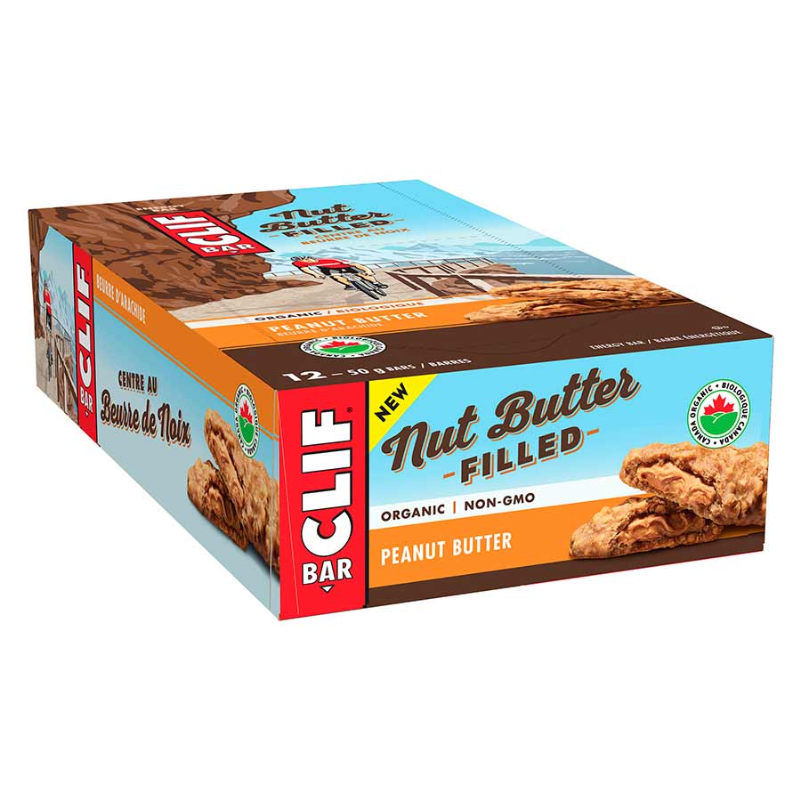 Clif, Nut Butter Filled, Bar, Peanut Butter, 12 X 50g