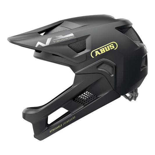 Abus, YouDrop FF, Mountain Helmet, Velvet Black, S, 48 - 55cm