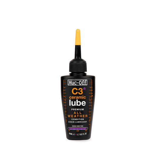 Muc-Off, C3 Ceramic All Weather Lube, Lubricant, 50ml